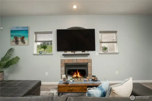 gas fireplace