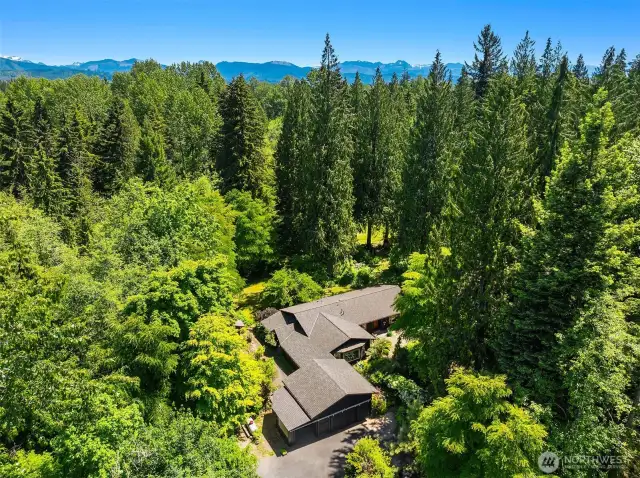 Nestled on 4.12 private acres only minutes to all Duvall amenities.