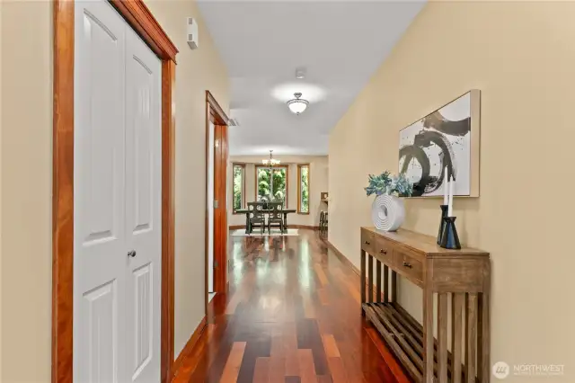 Main floor entry