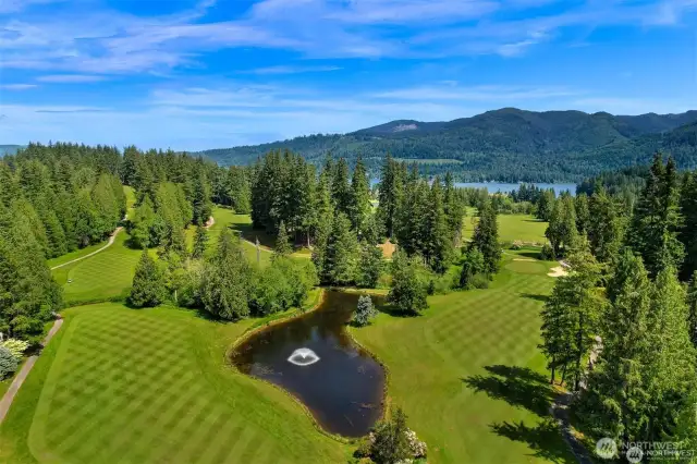 Professional 18-hole golf course