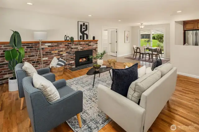 Open floorplan