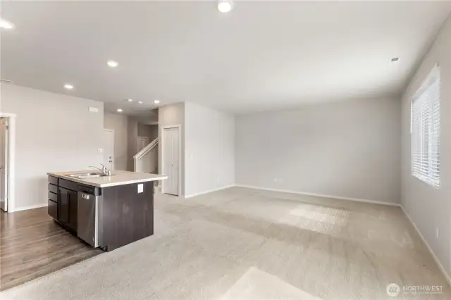Large family room.