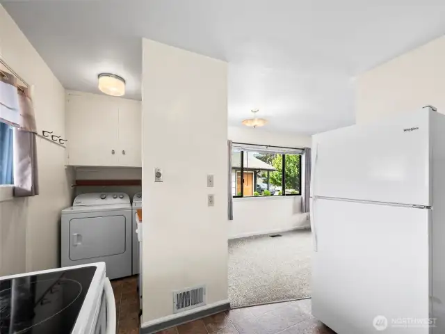 Laundry area