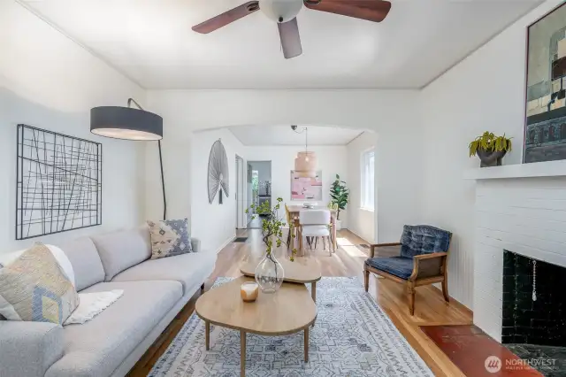 Enjoy the ease of all new interior paint throughout the home!