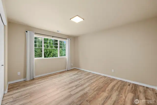 Upstairs bedroom 3, view of front.