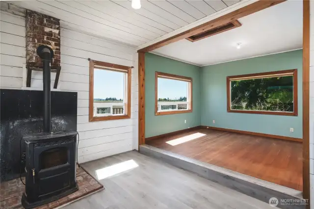 Potential main level primary suite