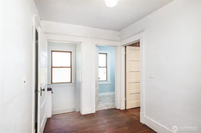Upstairs hallway