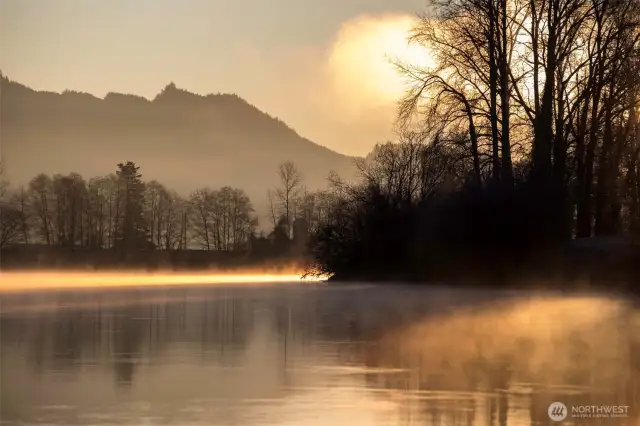 Nearby on the Skagit River