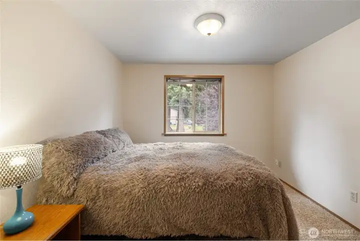 The third upstairs bedroom.