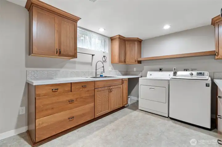 A laundry room to envy.
