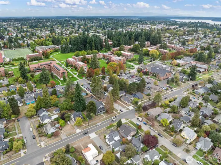 So nice to have UPS nearby - a beautiful campus to walk t horugh.