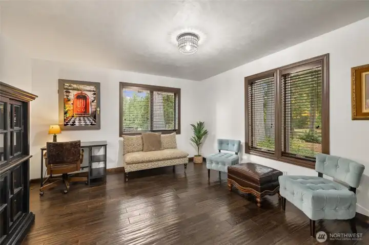 Main Floor Bedroom #1 ~ Incredibly Spacious providing a multitude of uses.