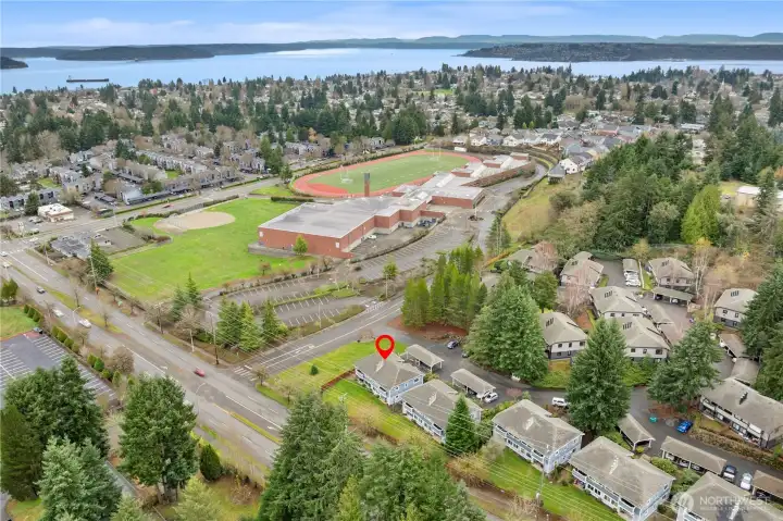 Located across from Truman Middle School