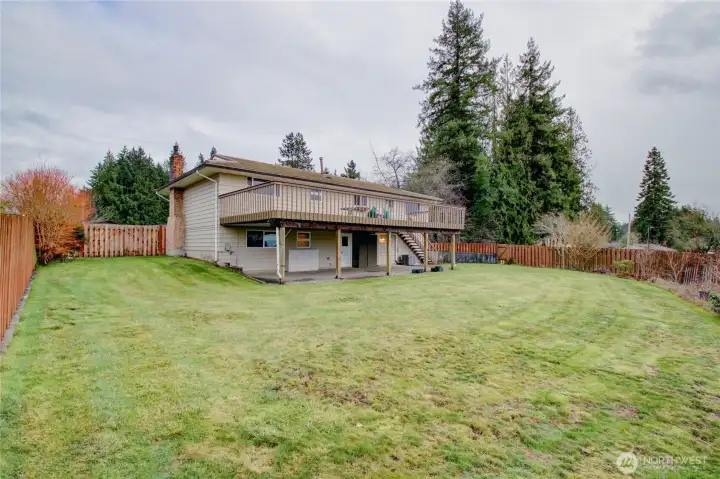 .29 acres - want a garden? There's plenty of space.