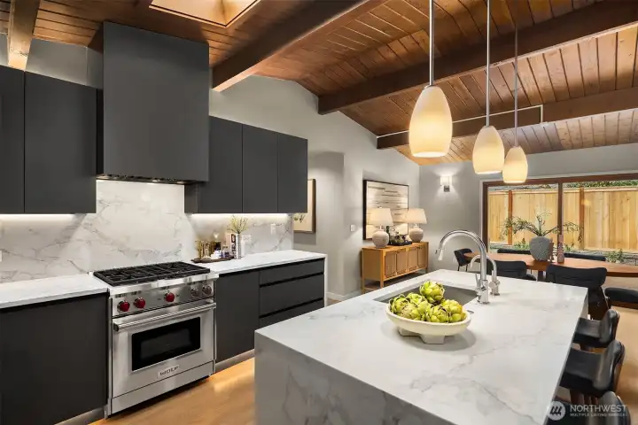 Harmonizing the original layout with brand new systems, appliances, and surfaces.