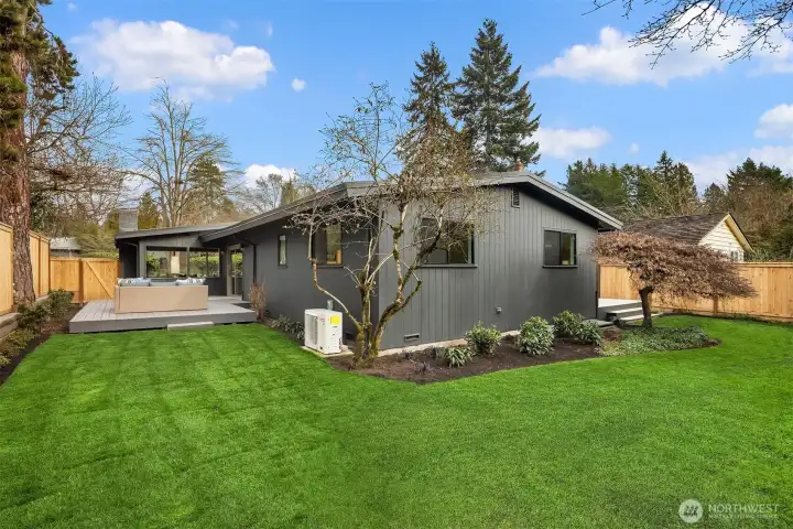 Southern exposure provides sun most of the day!