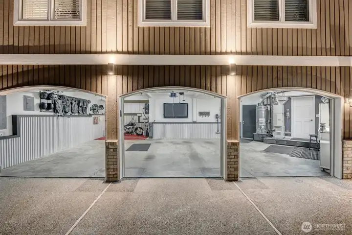 For those with a passion for garages, this one will not disappoint! She is an absolute beauty for all your toys, tools and storage items too! Lot's of driveway parking too! This home has it all! For those with a passion for garages, this one will not disappoint! She is an absolute beauty for all your toys, tools and storage items too! Lot's of driveway parking too! This home has it all!