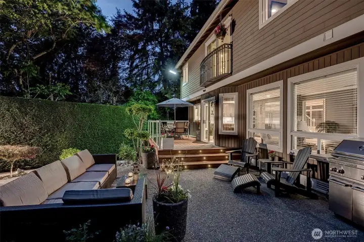 Summer pink sunsets....BBQ's, outdoor dining. The places and spaces in the home, inside and out...are meticulous, well planned out and perfect! Summer pink sunsets....BBQ's, outdoor dining. The places and spaces in the home, inside and out...are meticulous, well planned out and perfect!