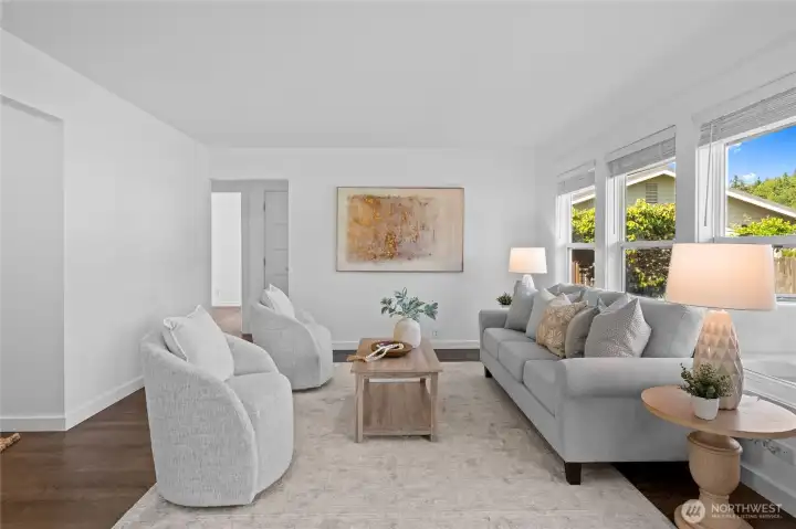 Photos are from a previous listing and reflect staging. The home is no longer staged.