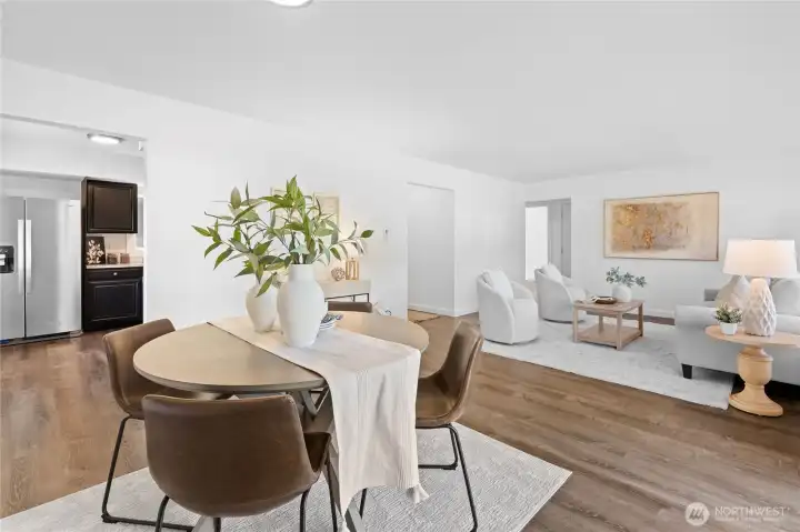 Photos are from a previous listing and reflect staging. The home is no longer staged.