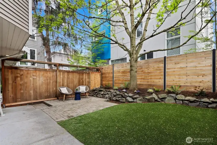 Private Backyard