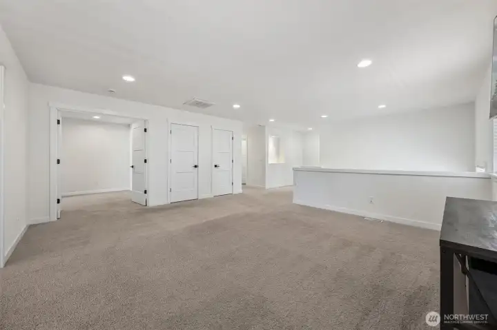 Bright secondary living area.