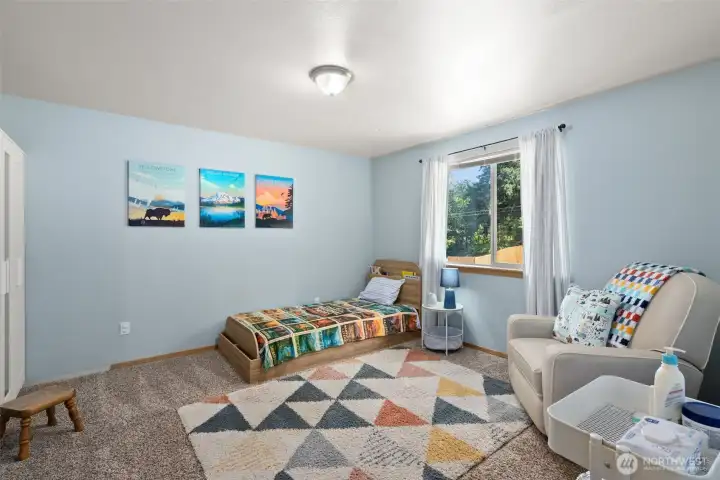 This home lives like a 3 bedroom house, upstairs you will find 2 rooms outside of the primary bedroom that could be used as "bedrooms." This home lives like a 3 bedroom house, upstairs you will find 2 rooms outside of the primary bedroom that could be used as "bedrooms."