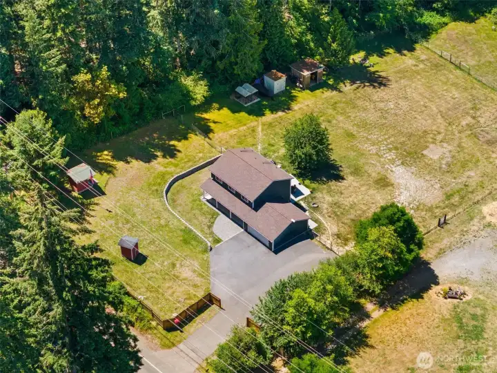 The asphalt driveway, gated entry, and multiple fenced portions of the yard make this home truly special - come stay awhile! The asphalt driveway, gated entry, and multiple fenced portions of the yard make this home truly special - come stay awhile!