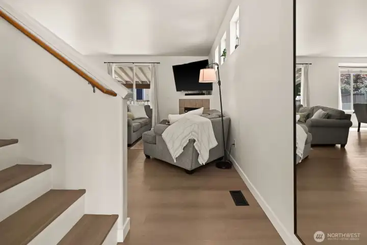 There is no carpet in this home. Luxury Vinyl Plank flooring throughout There is no carpet in this home. Luxury Vinyl Plank flooring throughout