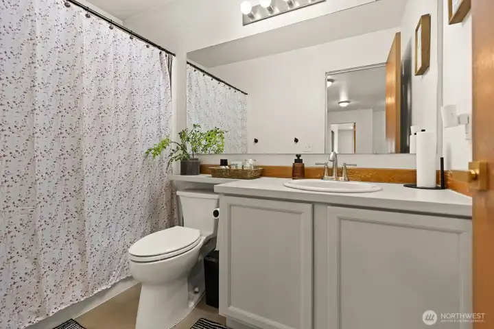 Full bath upstairs Full bath upstairs