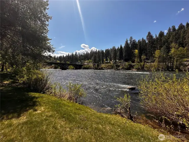 Head down to the river from your condo!