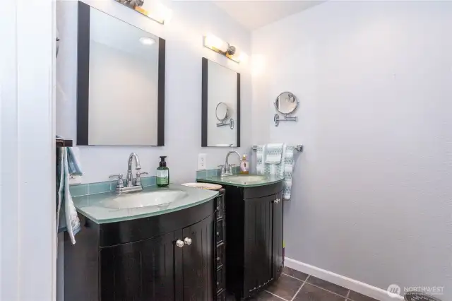 Updated primary bathroom
