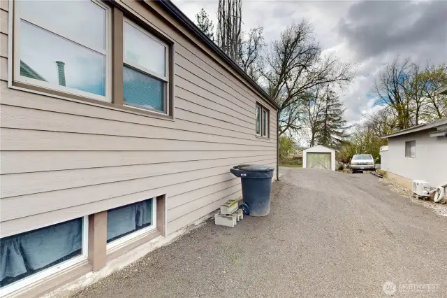 Plenty of parking