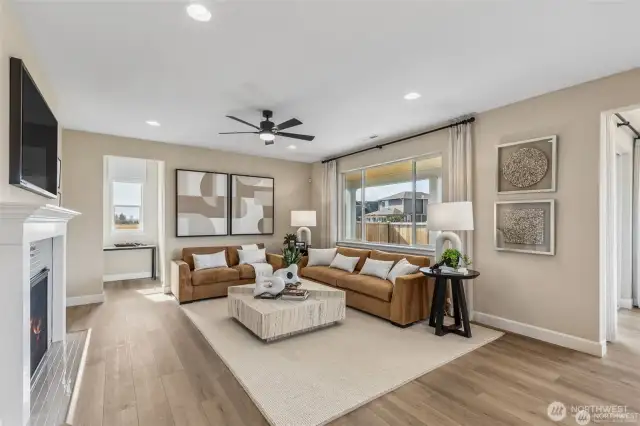 Photo from model home in same community - same floor plan but finishes may vary.