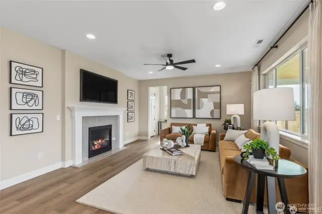 Photo from model home in same community - same floor plan but finishes may vary.