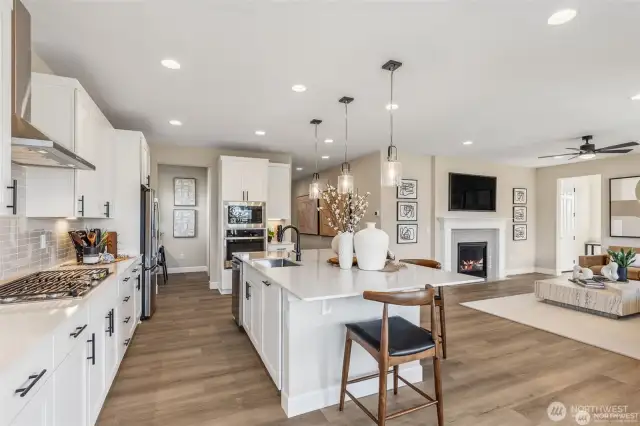 Photo from model home in same community - same floor plan but finishes may vary.