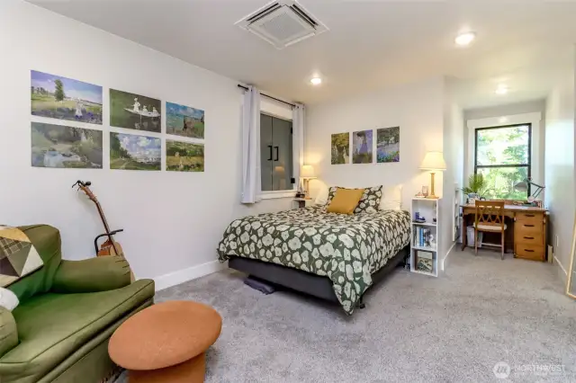 Upper bedroom 3. Note the dormer with a bench seat window.
