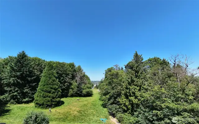 Lawton Park is steps away from your front door