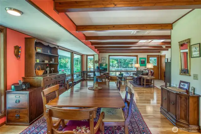 Hardwood floors throughout.
