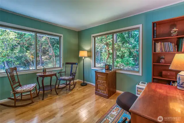 3rd bedroom currently used as an office