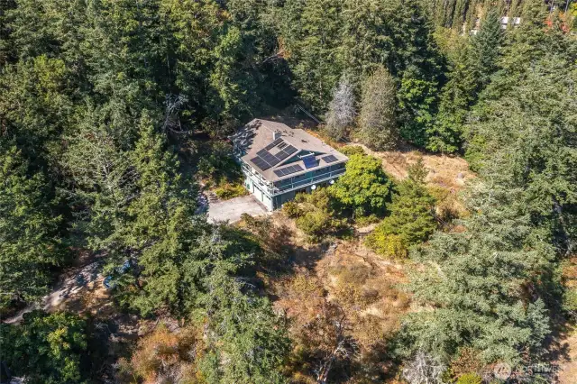 Privacy and quiet await you at this island home.