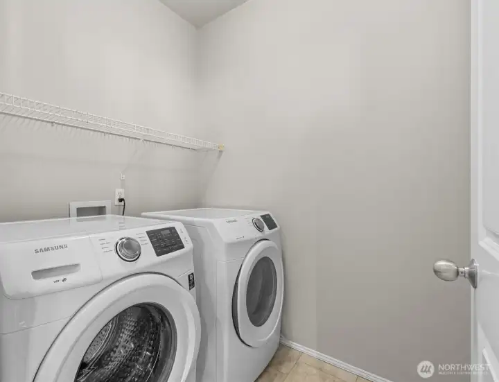 Separate utility room