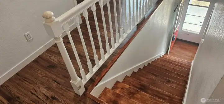 Beautiful wood floors