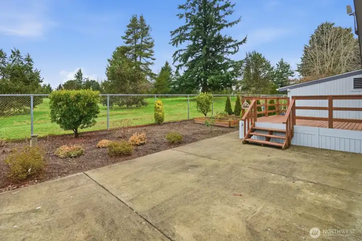 incredible view and easy-care landscaping