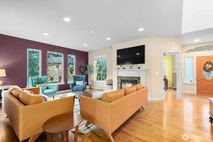 Entry to family room