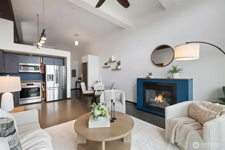 Lives large, great for entertaining