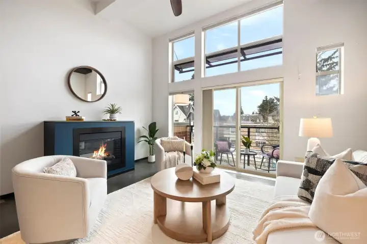 Don't forget the balcony and the views!