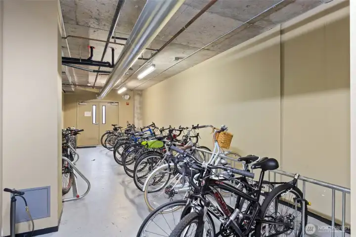 Bike storage! Gotta have it!