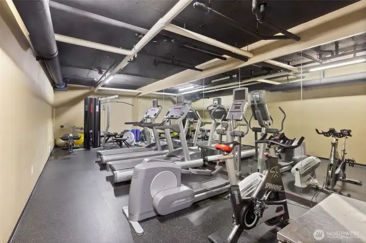 Easy to get your work-outs in