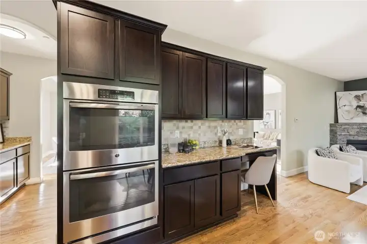 Once you have double ovens you'll never go back!